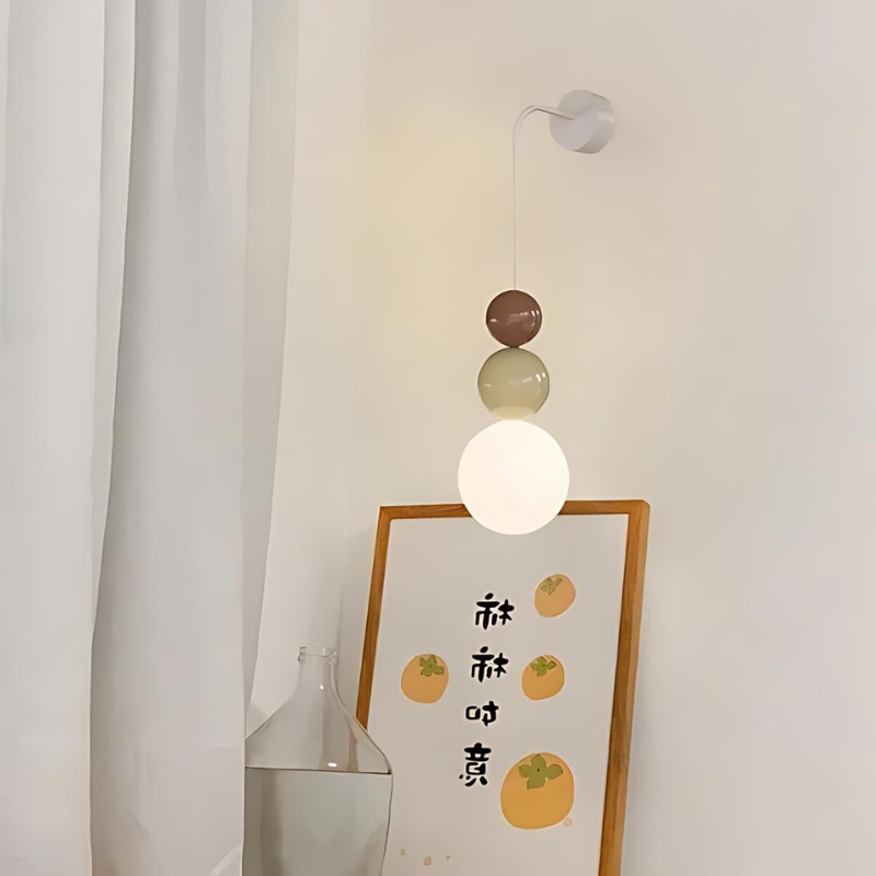 Elfenbein Wandlampe mit einstellbarer Farbtemperatur für Zuhause und Büro