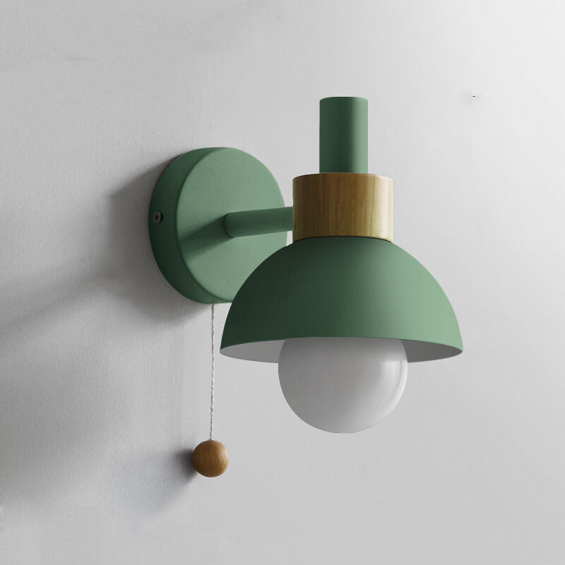 Wandleuchte Modern Bunte Metall-Kugel-Schirm