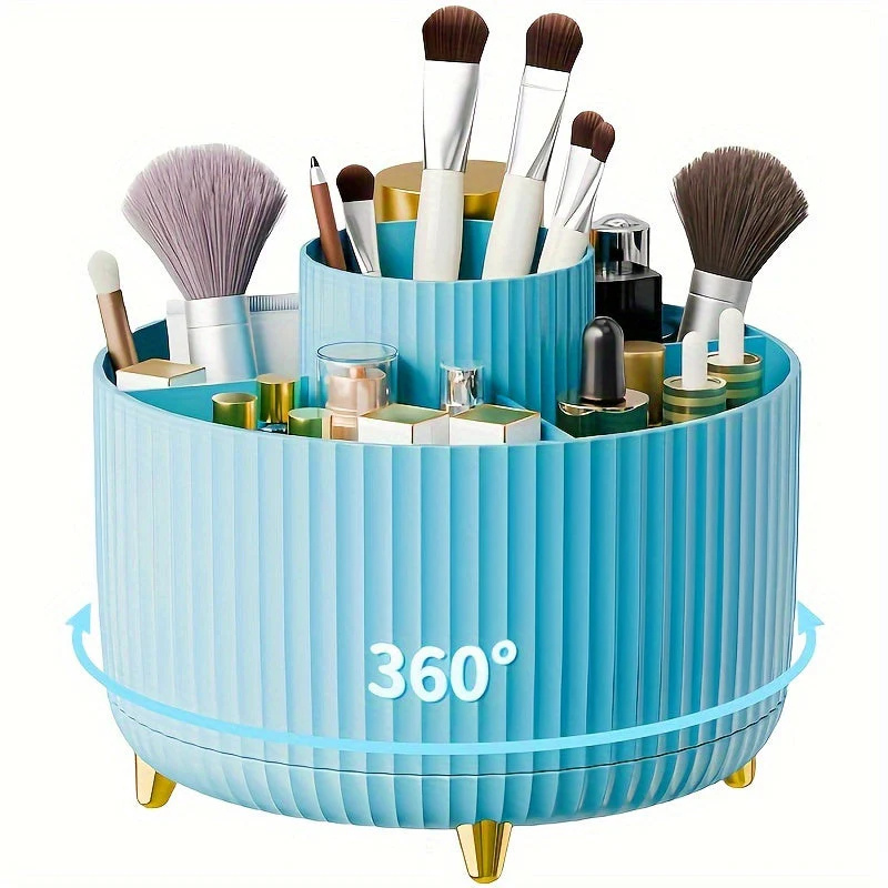 Makeup Organizer | 360° drehbares Aufbewahrungsregal für das Waschbecken