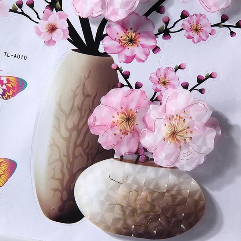 Garduru Pflanzenvase 3D-Stereo Aufkleber™ | 1+1 GRATIS