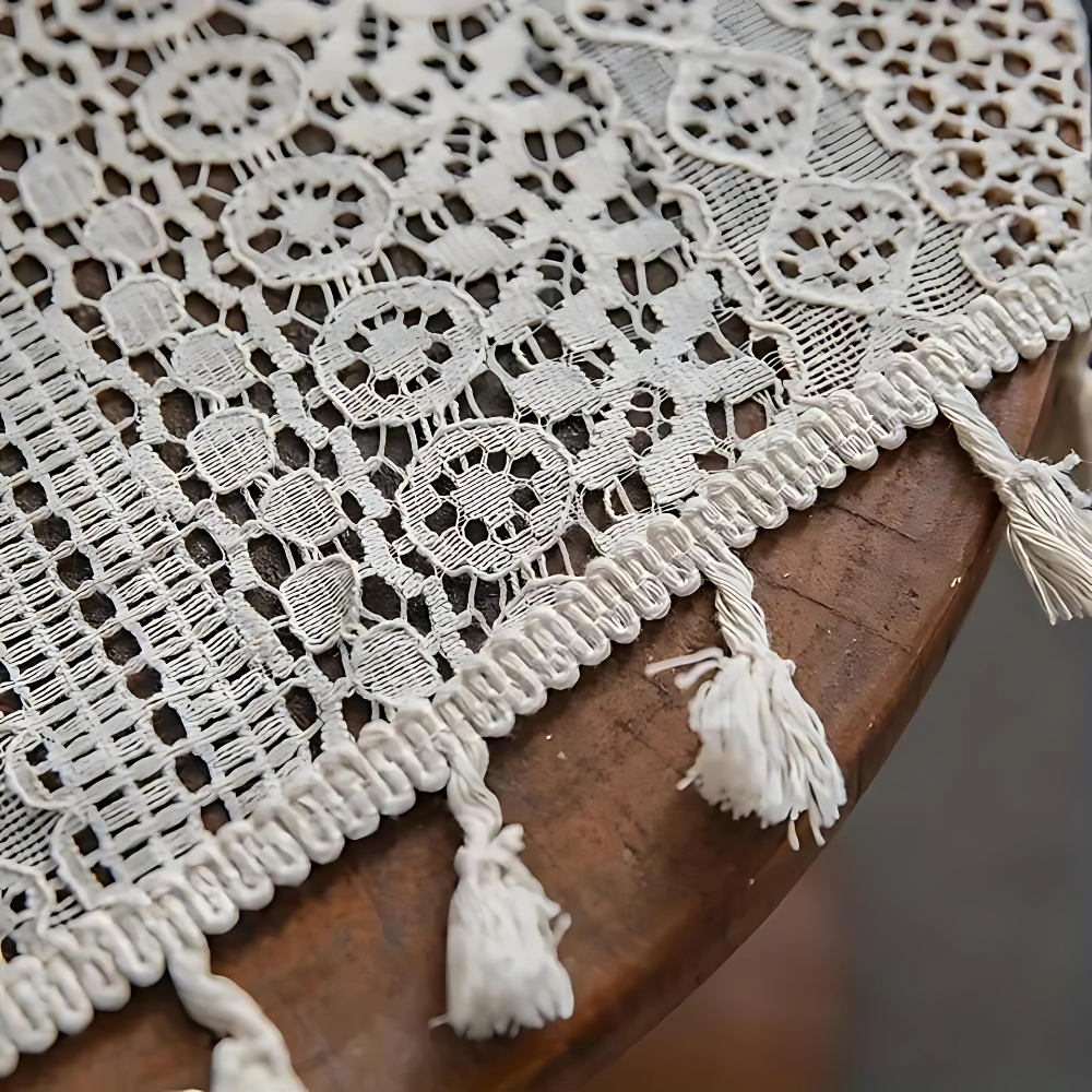 Chic Bohemian Häkelvorhang