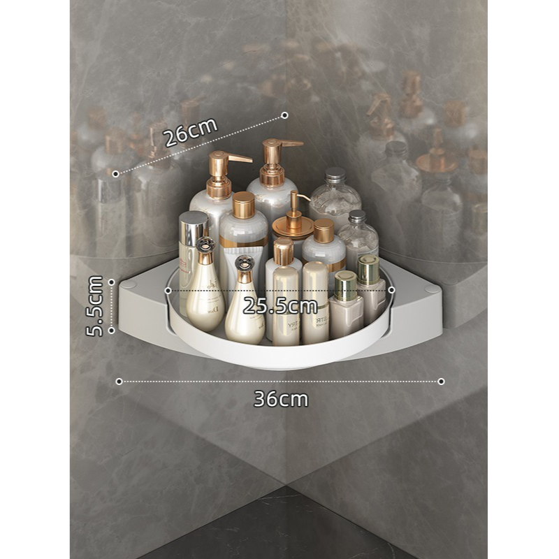 Rotierendes Eckregal - Accessoires - Nagellack - Macke Up - Kosmetik 360°