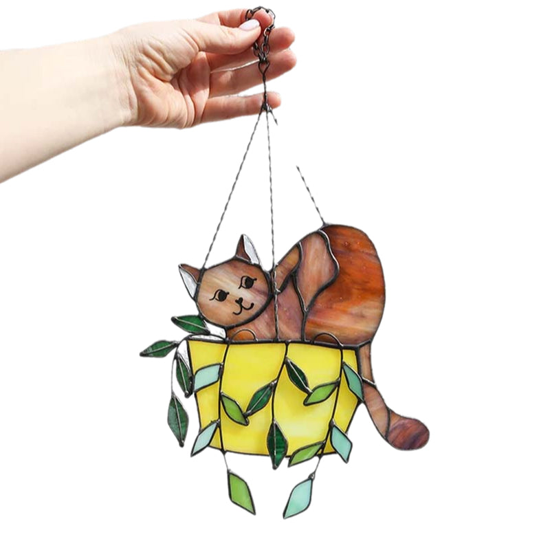 Garduru „Katze im Blumentopf
