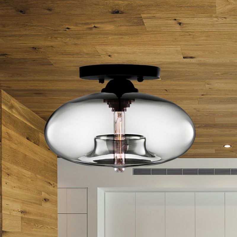 Industrielle Art Deco Globe Unterputz Deckenleuchte Wohnzimmer