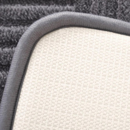 Lebendige Gitter-Absorbierende Badezimmermatte
