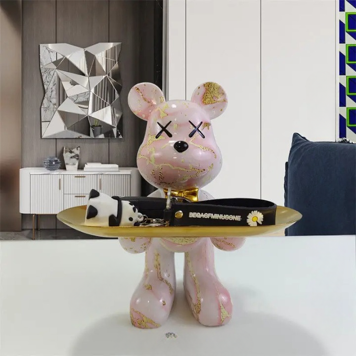 Bär Haven - Vielseitiges Regal für Bärenstatuen