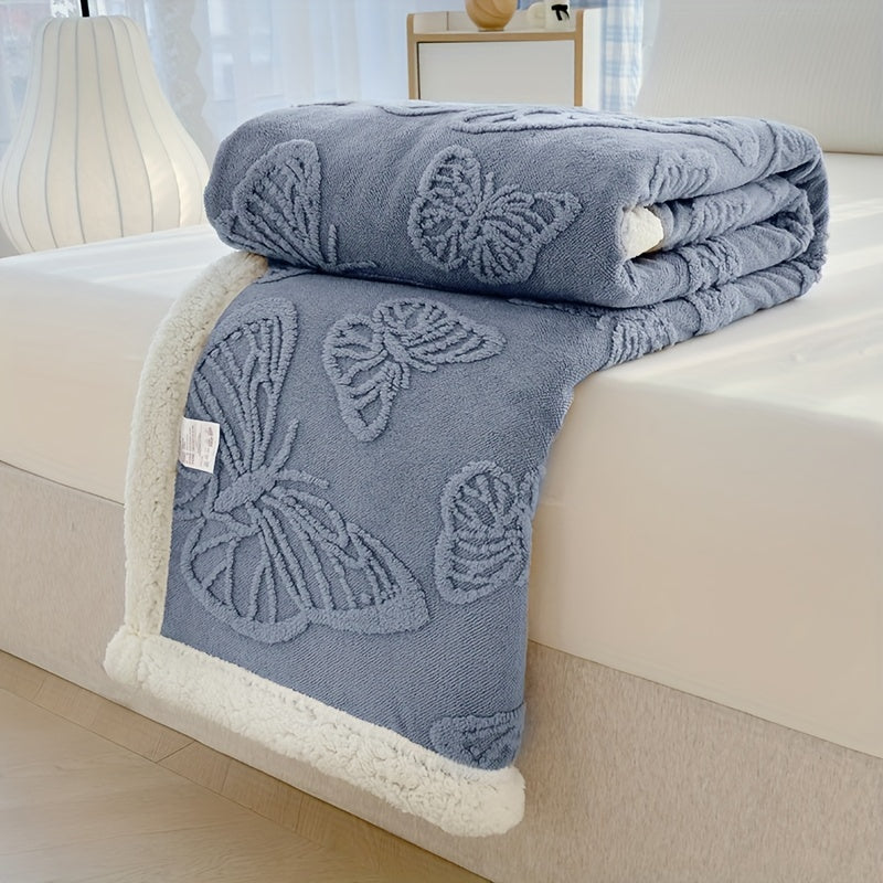 Ultra-weiches wendbares Decke für gemütliche Wohnkultur mit Schmetterlingsdesign