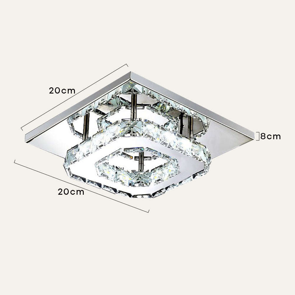 Deckenleuchte Kristall LED Modern Flush Fixture