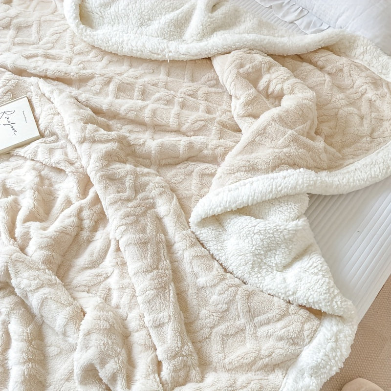 Garduru Fleece-Decke – Dicke Sofadecke für jede Jahreszeit