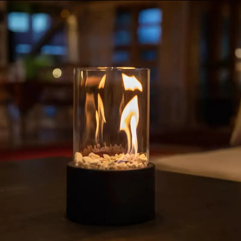 Bioethanol Tischfeuer Glas Kaminheizer