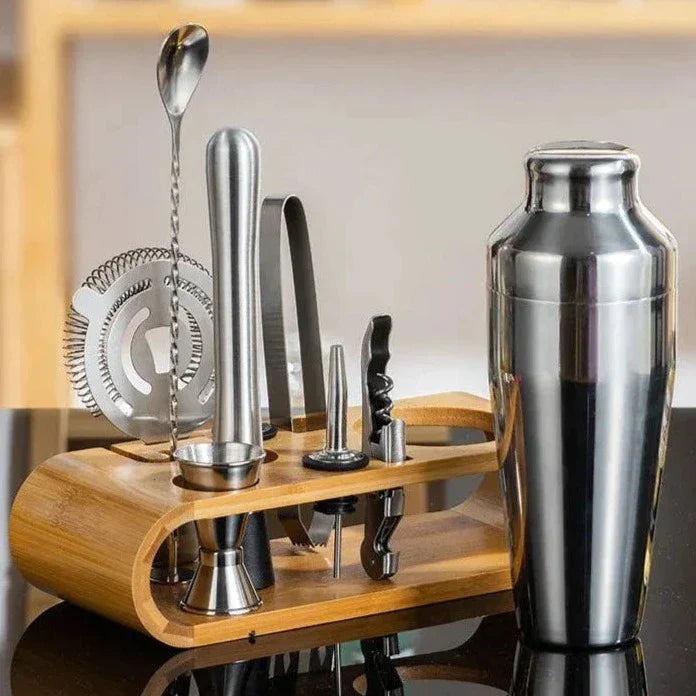 MixMaster – Luxuriöses Metallic Bar Set für stilvolle Cocktails