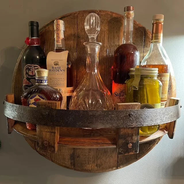 WoodLuxe – Robuste Holzgetränkeausstellung für stilvolle Präsentation