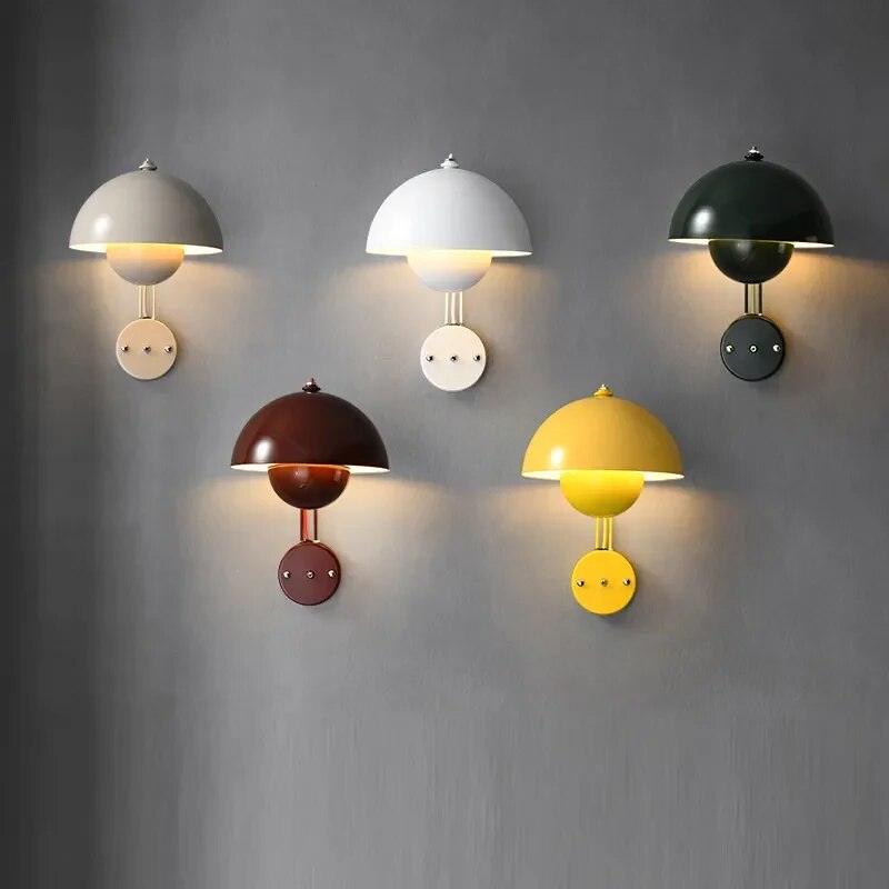 Garduru – Wandleuchte mit Pilzdesign