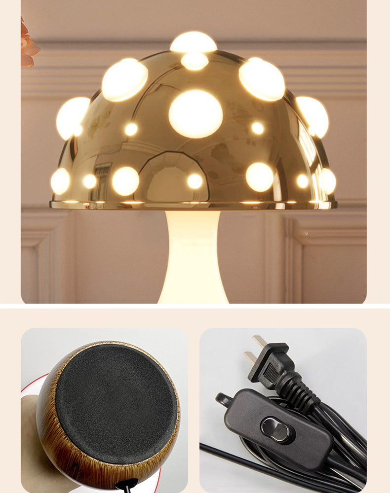Garduru Pilz Tischlampe – Elegante dekorative Beleuchtung für Ihr Zuhause