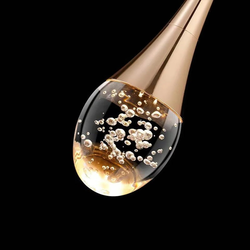 Elegante Wandleuchte Gold für Innen | LuxeSphereGlow