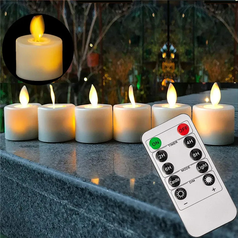 LED-Lichterkerzen-Set