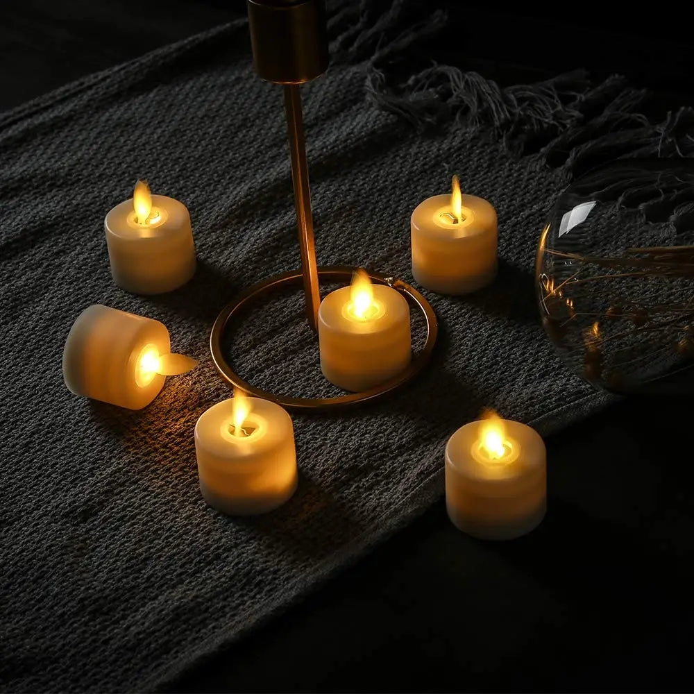 LED-Lichterkerzen-Set