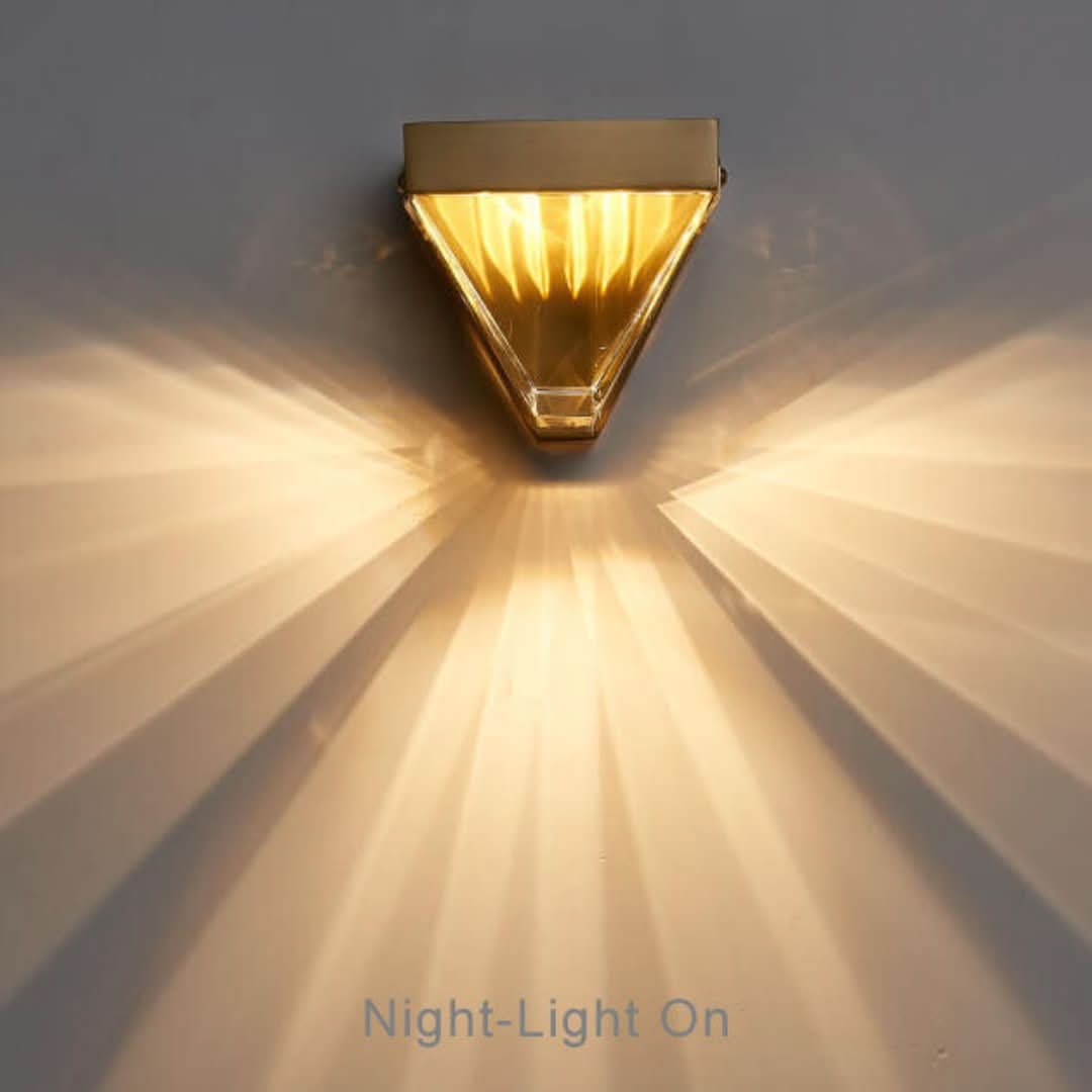 Garduru - Moderne LED-Wandlampe mit geometrischem Design & energiesparender Technologie
