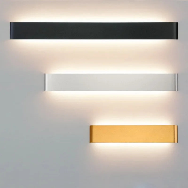 Aluminium Wandleuchte LED Badezimmer Wohnzimmer Wandmontierte Lampe