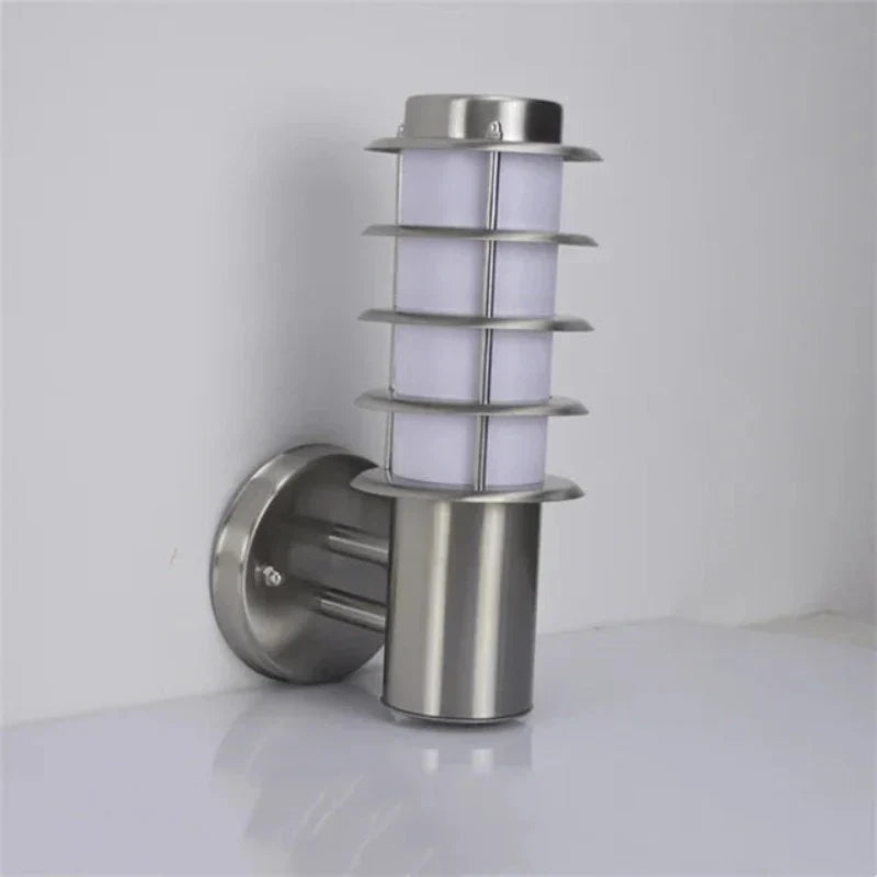 Garduru - Moderne LED-Außenwandlampe aus Edelstahl, Wetterfest & Energiesparend