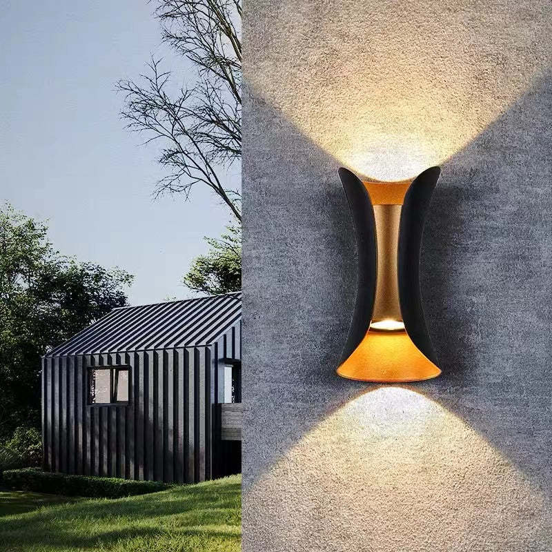 Garduru LED Wandleuchte – Moderne Aluminium Außenlampe für Terrassen & Wege