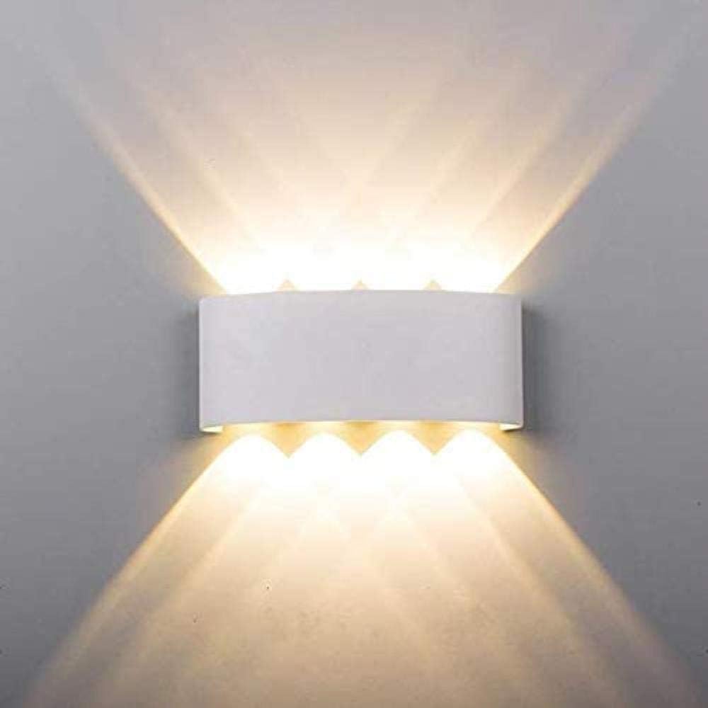 Royelux LED Pentagram Wandlampe - Stilvolle wasserdichte Lampe für Innen- und Außenbereich