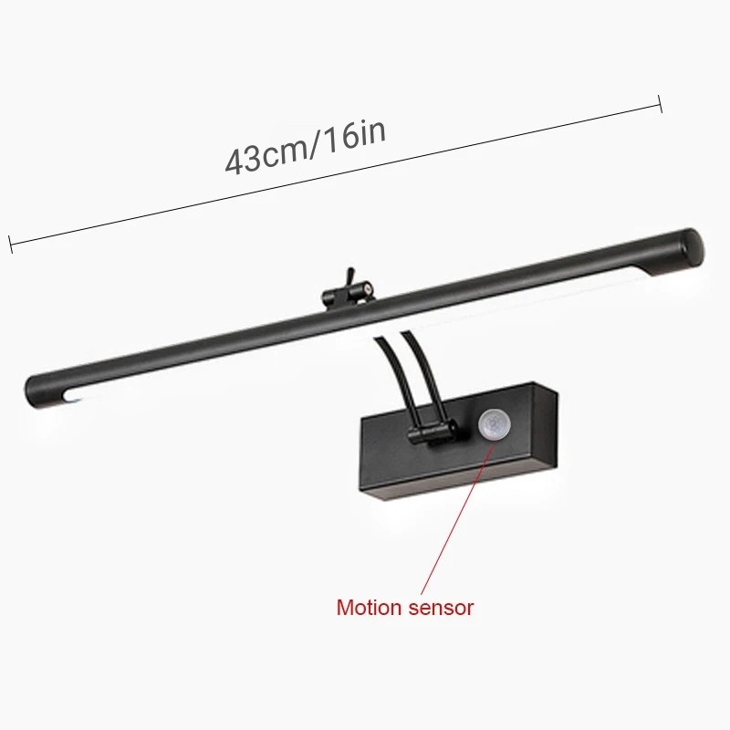 Nordic Touch Dimmerschalter Spiegel Wandlampe Sensor Wandlicht