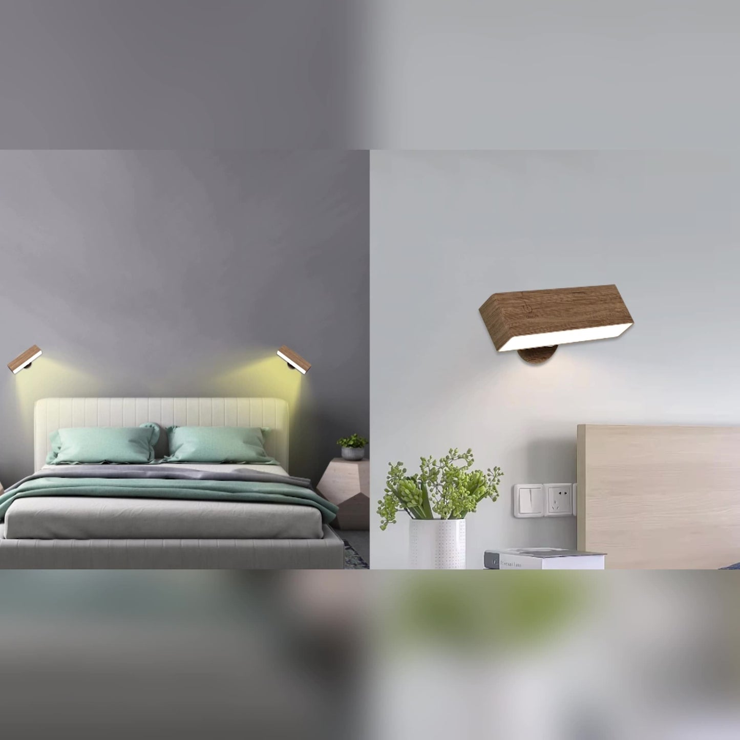 Brillenza™ Wiederaufladbare Wandlampe (KOSTENLOSer Ladegerät & Kabel!)
