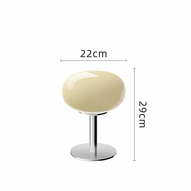 Garduru - Kabellose Bauhaus Tischlampe mit dimmbarem LED-Licht