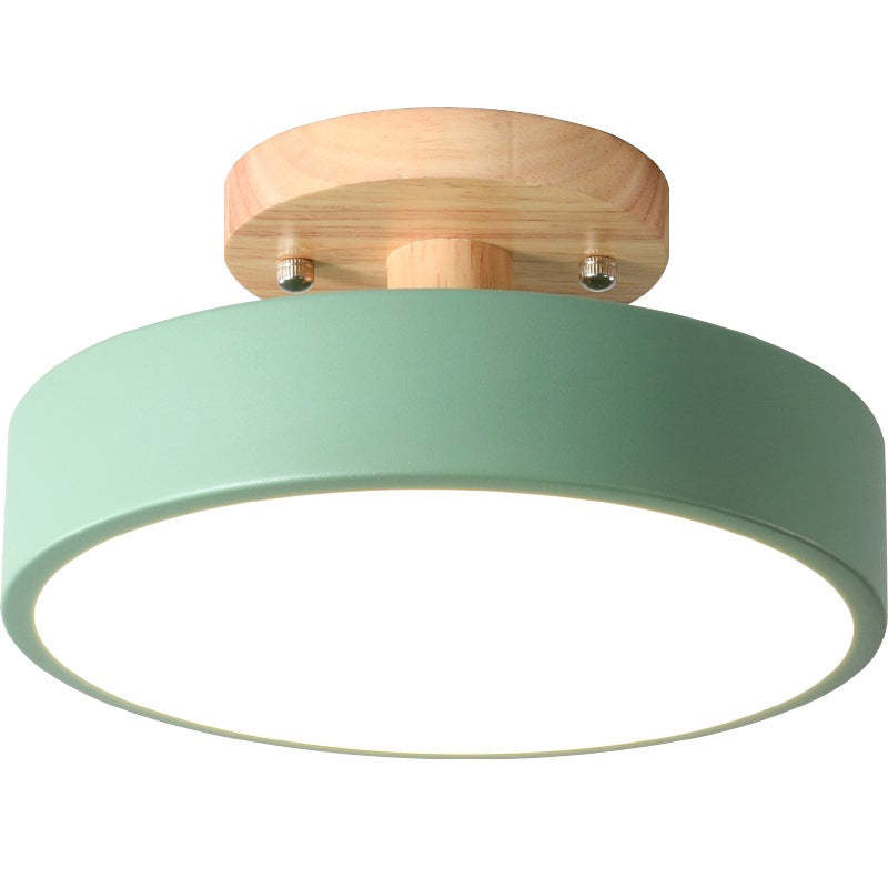 Garduru Holz LED Deckenleuchte – Dimmbar 36W natürliche Eleganz