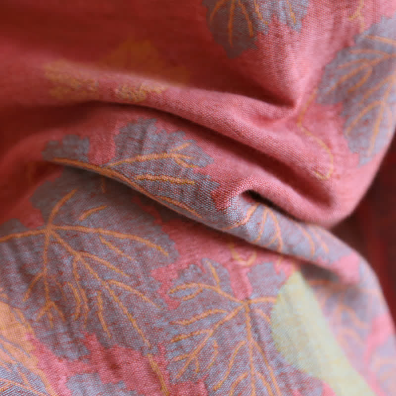 Pyjama-Set aus Baumwolle mit langen Ärmeln in Kürbisform