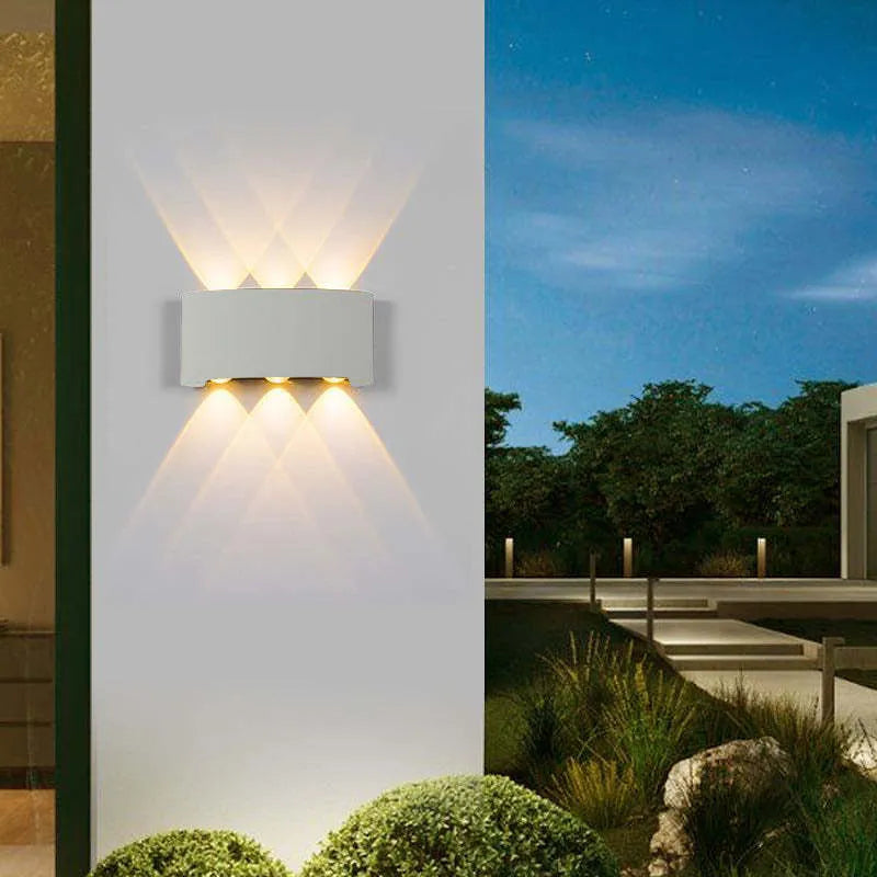 Wandleuchte Modern Weiß LED Wasserdichte Lampe