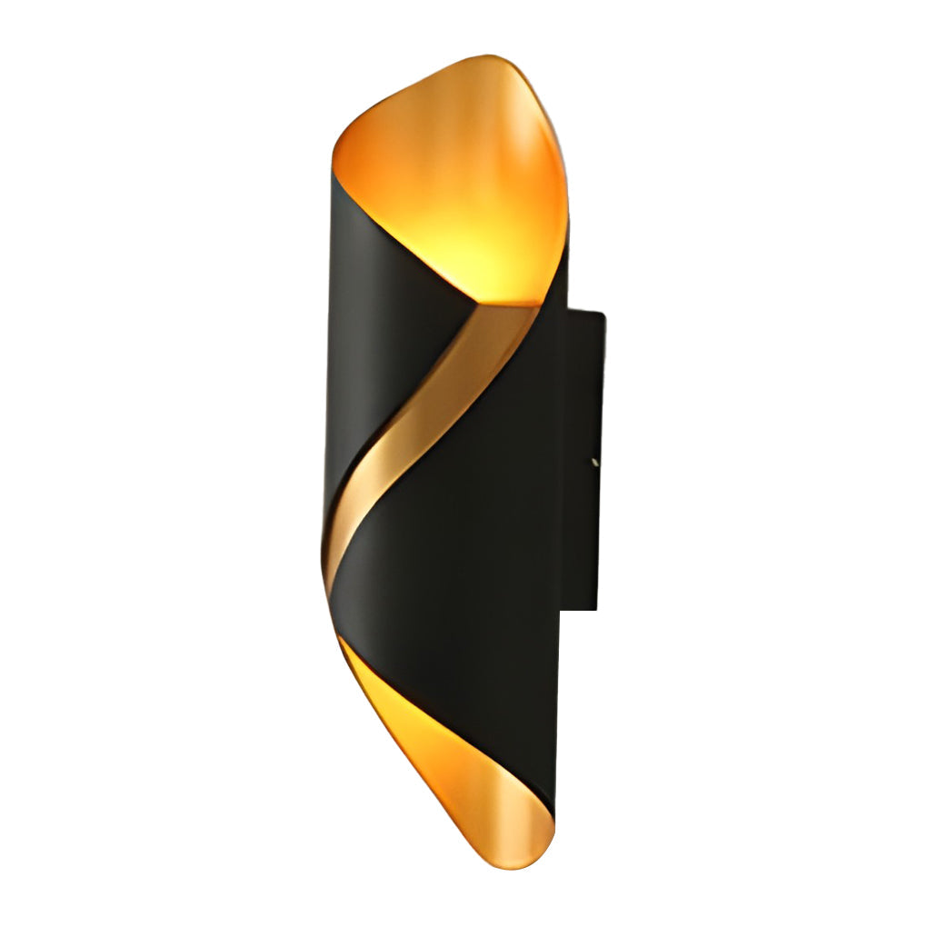 Wandleuchte modern schwarz Aluminium außen Wandleuchte