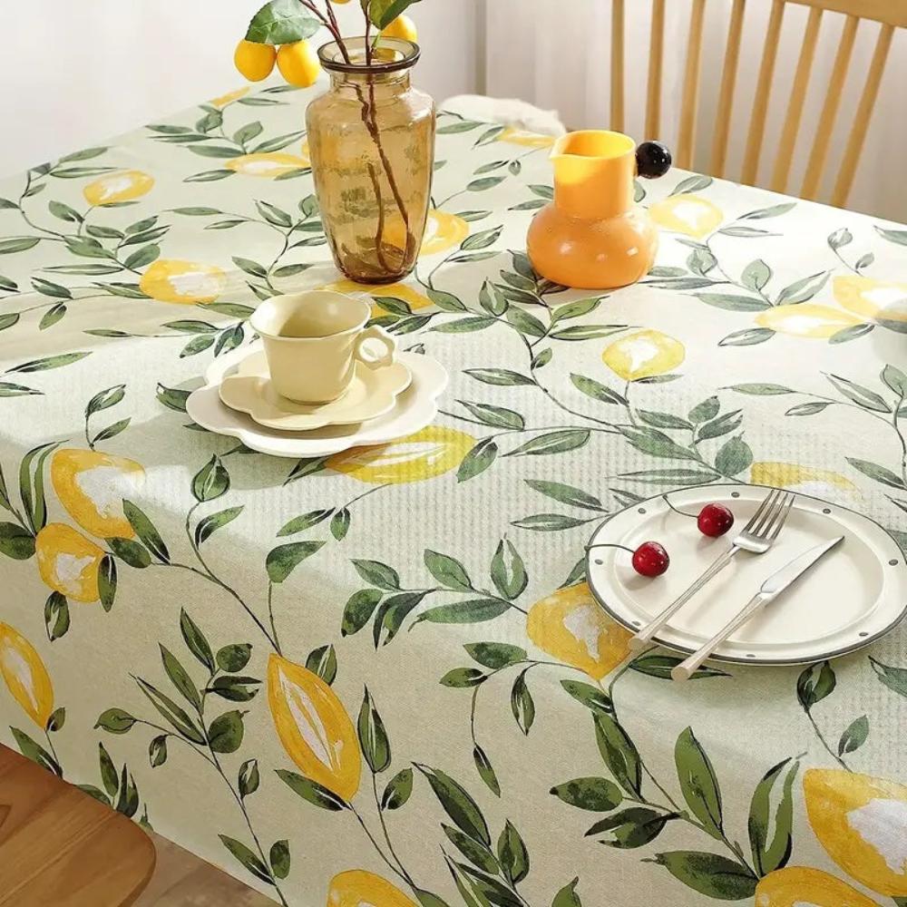 Zitronenblatt Tischdecke