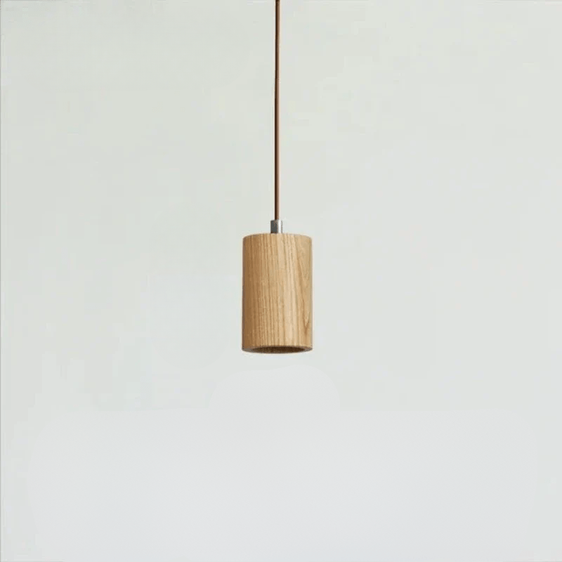 Holz Stehlampe für stilvolles Interieur | NordicGlow