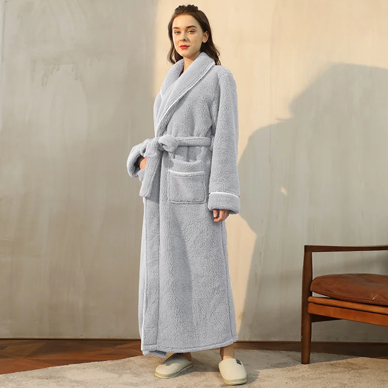 Winter Flanellbademantel | LumeCozy
