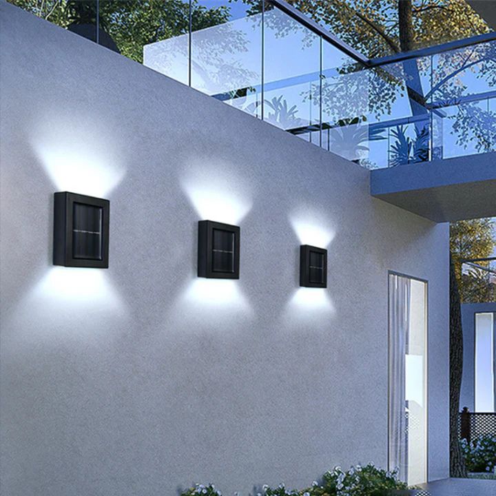 Garduru GRATIS | DuoLux - Solar-Doppel-Schatten-Wandleuchte