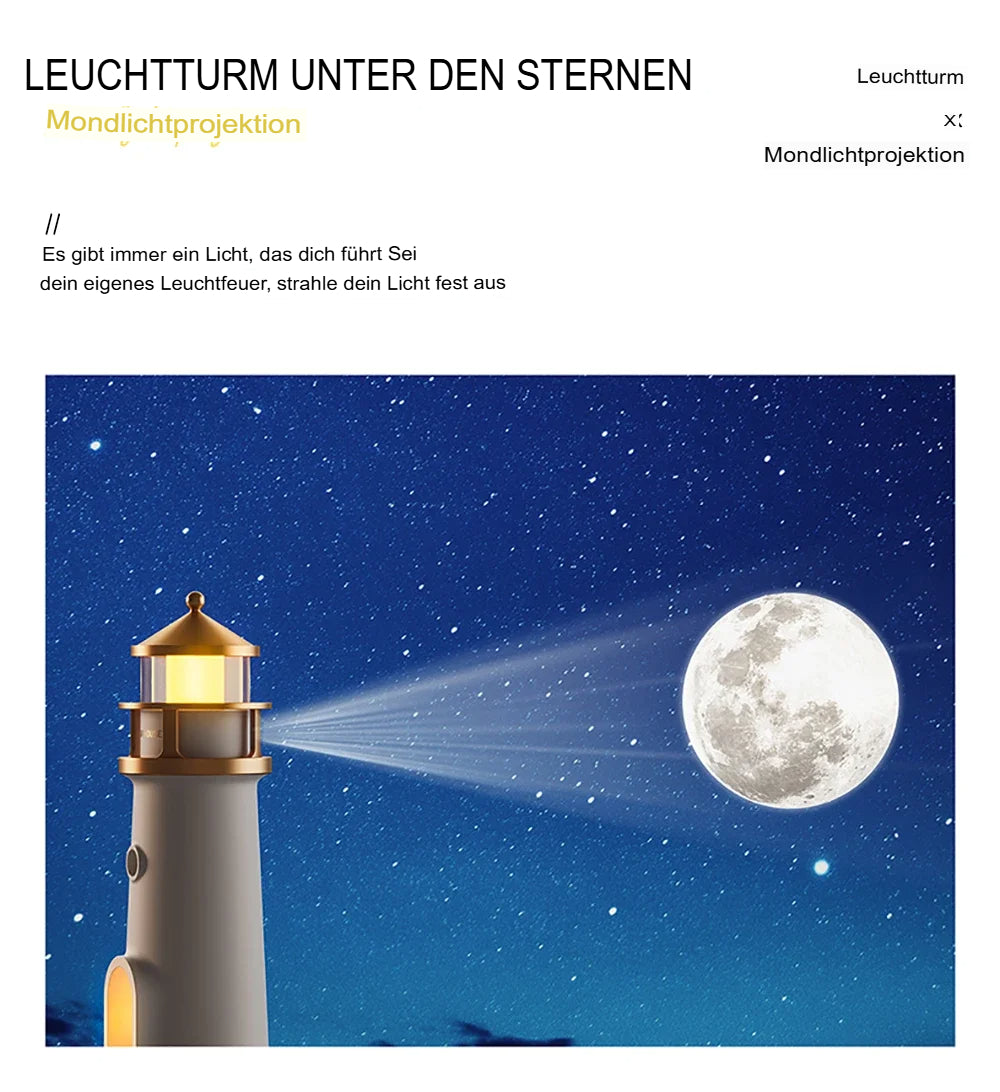 LED-Mondlampe im – Perfekt für entspannende Nächte