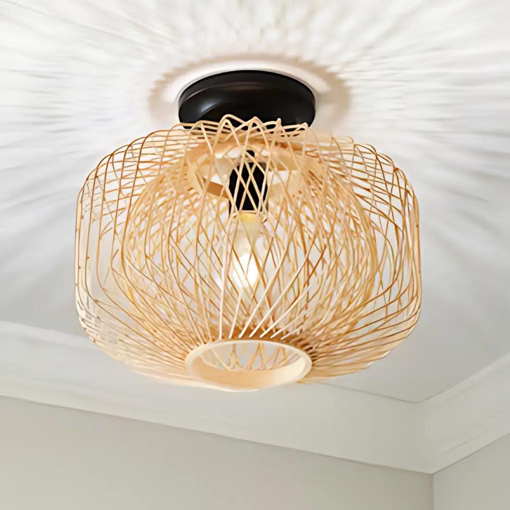 Moku Sora - Rattan Deckenlampe