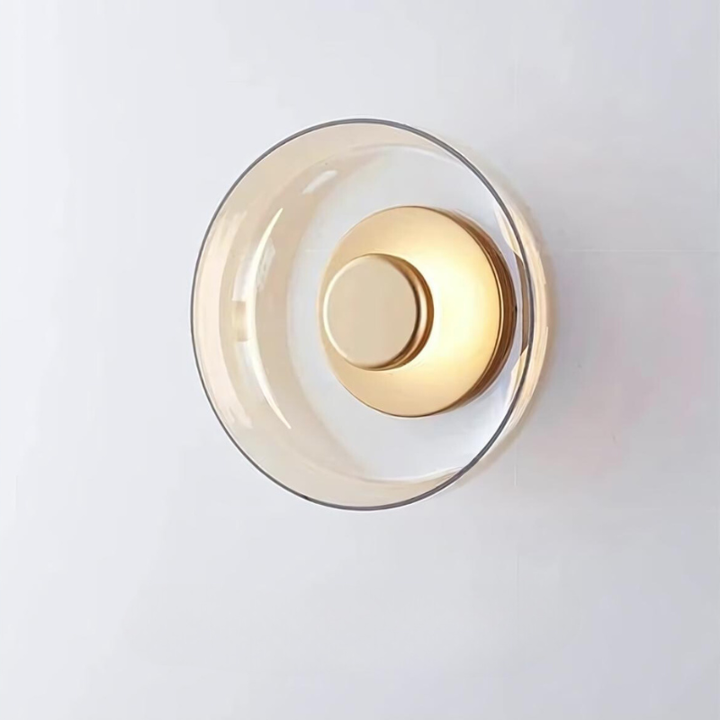 Garduru - Elegante LED-Wandlampe aus Glaskunst für stilvolles Wohnen