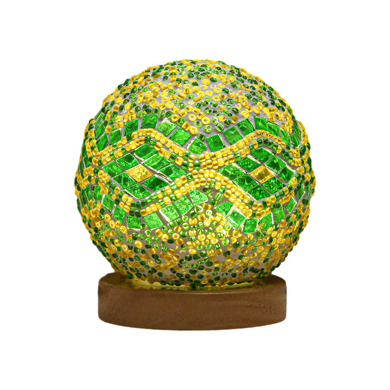 Mosaik Tischlampe Dimmbar Elegantes Design für Wohn- und Büroschmuck