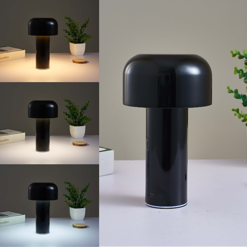 Royelux kabellose Touch-Pilz Tischlampe