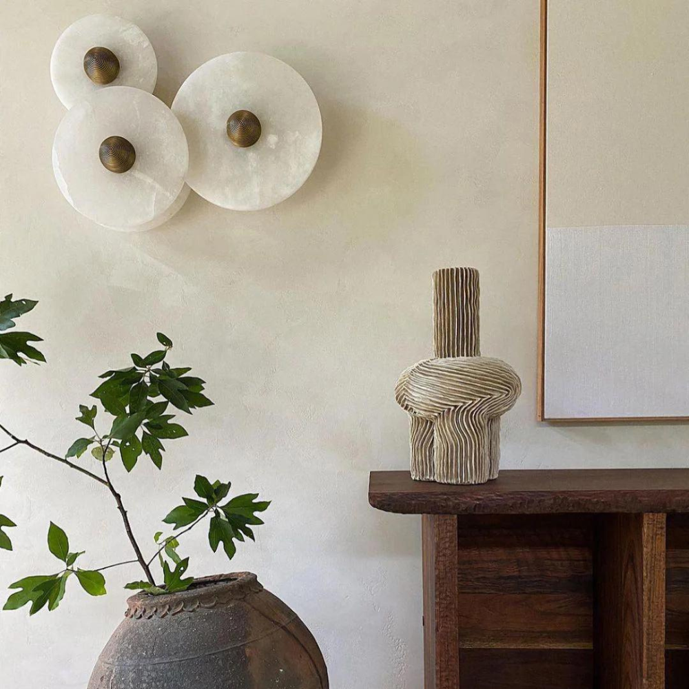 Alabaster Wandleuchte | LumeStone