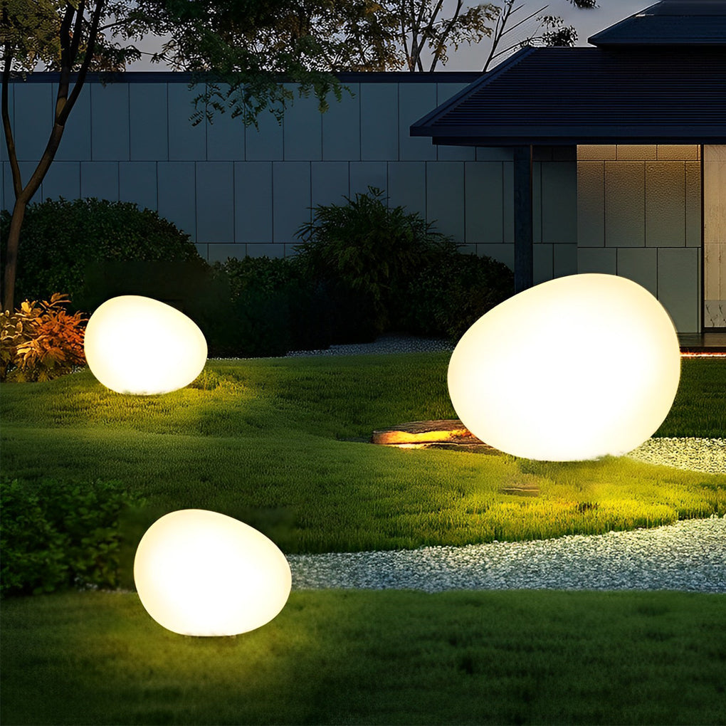 Outdoor-Lichter Moderne LED Stein Gartenlampe