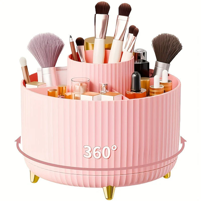 Makeup Organizer | 360° drehbares Aufbewahrungsregal für das Waschbecken