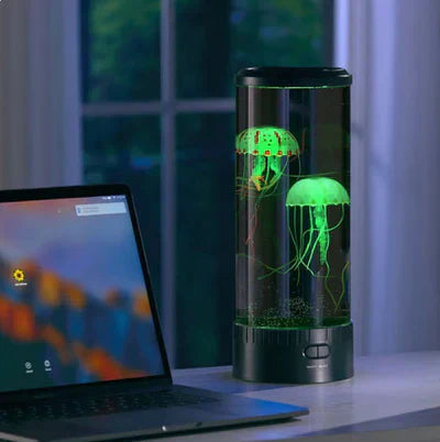 LED Quallen Lava Lampe