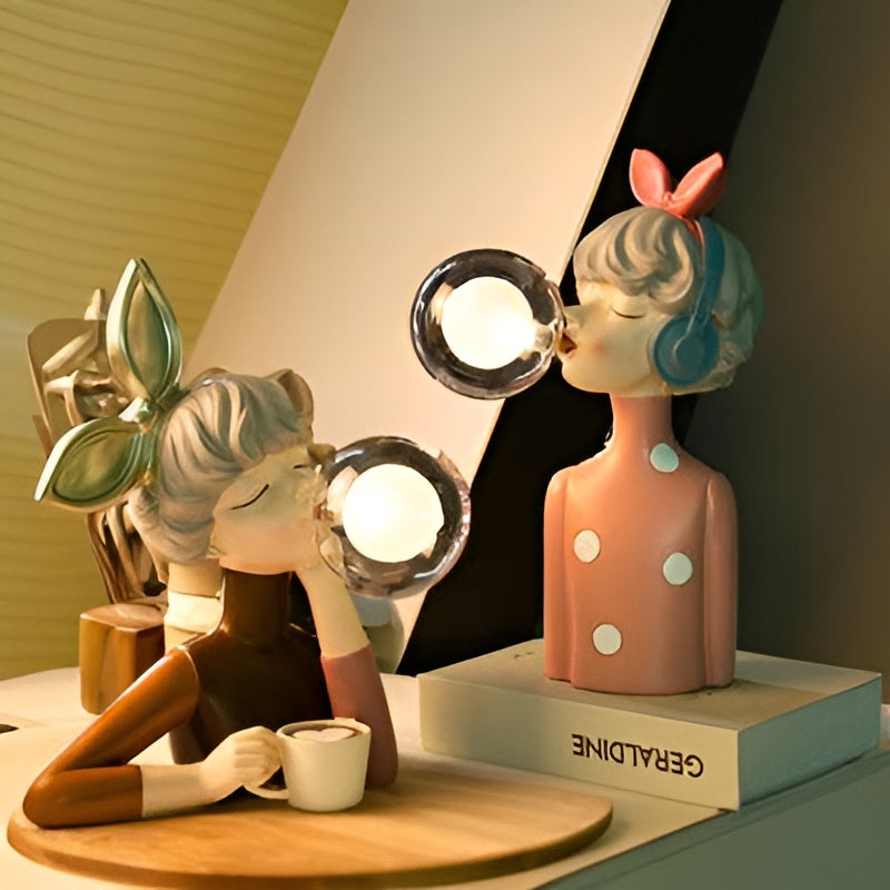 Garduru - Magische Tischlampe mit Touch-Control und Cartoon Figuren