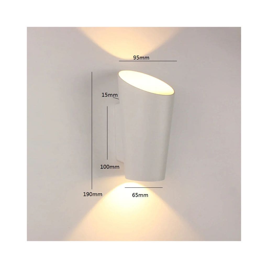 Garduru - Moderne Wasserdichte LED Wandleuchte für Innen- und Außenbereich