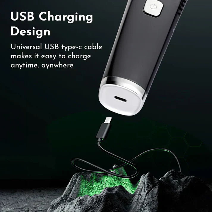 TrimMaster Vacuum Barttrimmer - Kabellos und Unordnungsfreies Trimmerlebnis