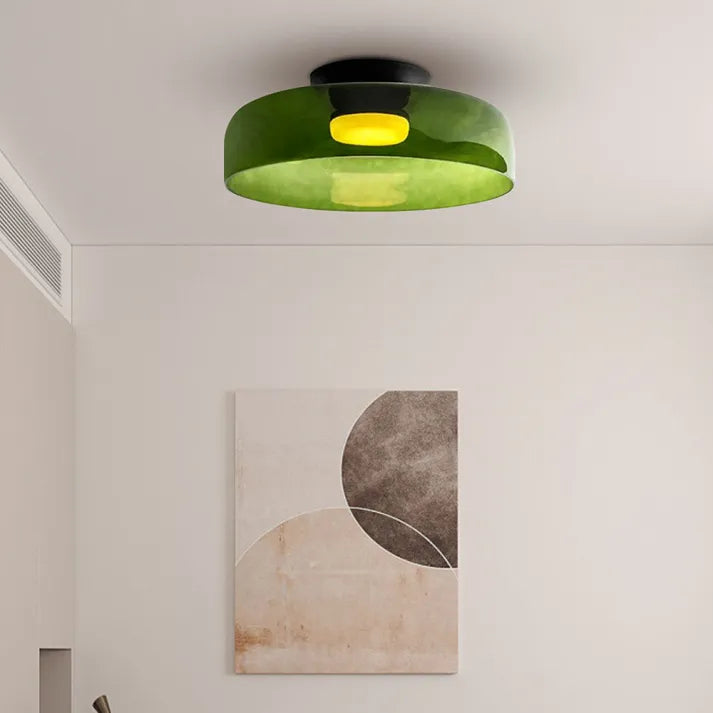 Garduru – Vintage-Inspirierte Glas-Deckenlampe für eine kühne, mittelalterliche Atmosphäre